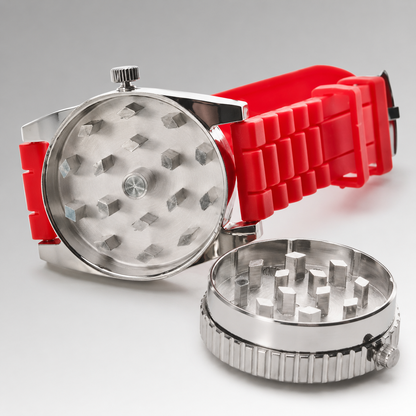 Reloj Funcional con Moledor de Hierbas Discreto